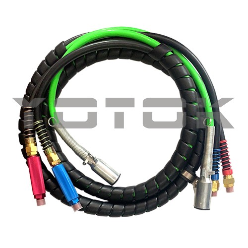3 in 1 Cables Black air lines