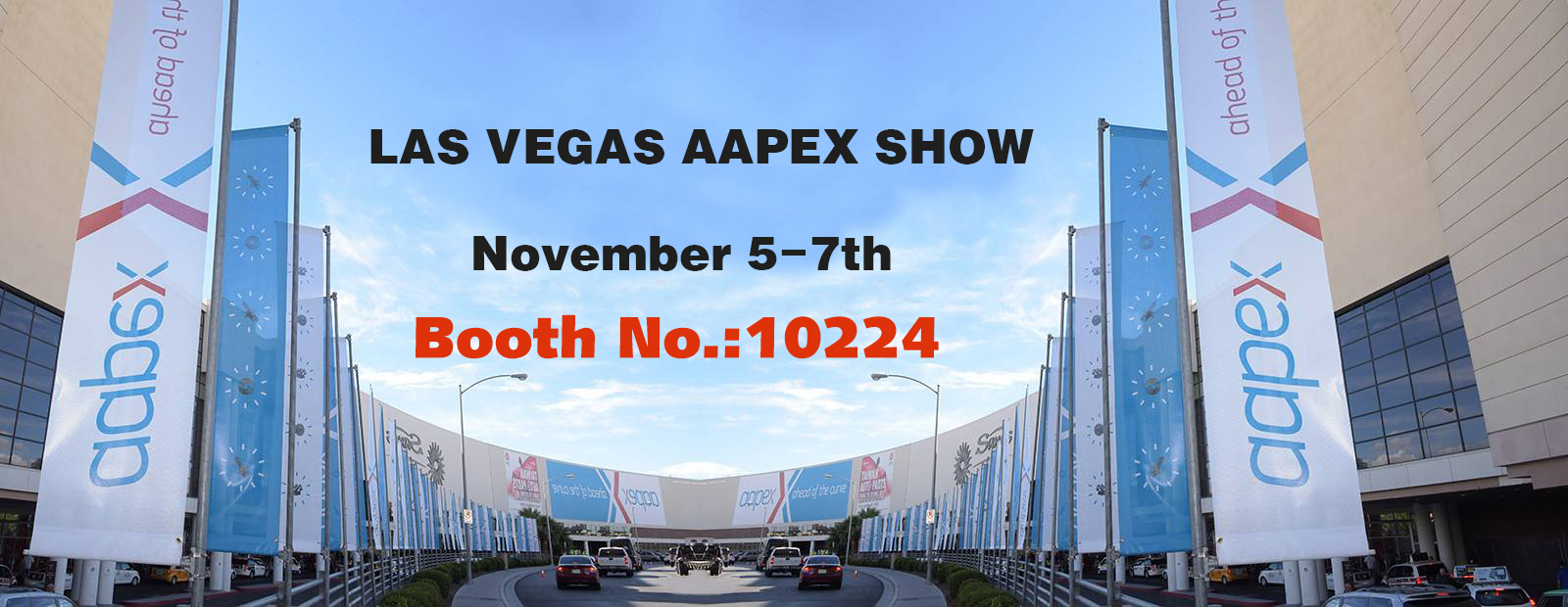 LAS VEGAS AAPEX SHOW  November 5-7th Booth No.:10224(图1)